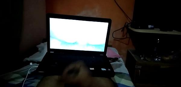  tamil guy masturbates watching porn cums full on stomach